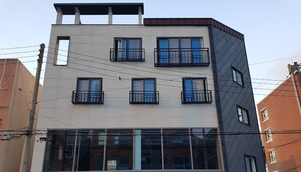 수성구 지산동 근린생활시설·다가구주택 완공